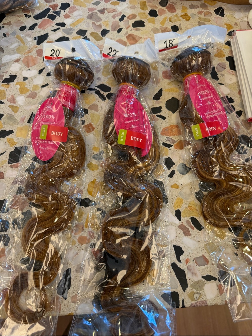 Ombre Human Hair Bundles 18 20 22 Inch Highlight Bundles Human Hair
